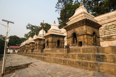 Katmandu, Nepal-Nisan 25: Pashupatinath Tapınağı 25, Katmandu, Nepal 2016. Pashupatinath Tapınağı en eski Hindu Tapınağı Kathmandu