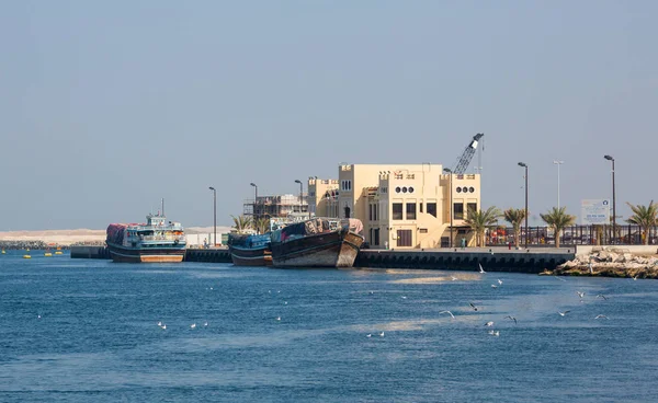 Dubai Eau Enero Ferries Tradicionales Abra Enero 2014 Dubai Eau — Foto de Stock