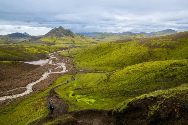 Erstaunliche Landschaft Von Island — Stockfoto