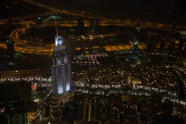 Dubai Egyesült Arab Emírségek Január Kilátás Burj Khalifa 2014 Január — Stock Fotó