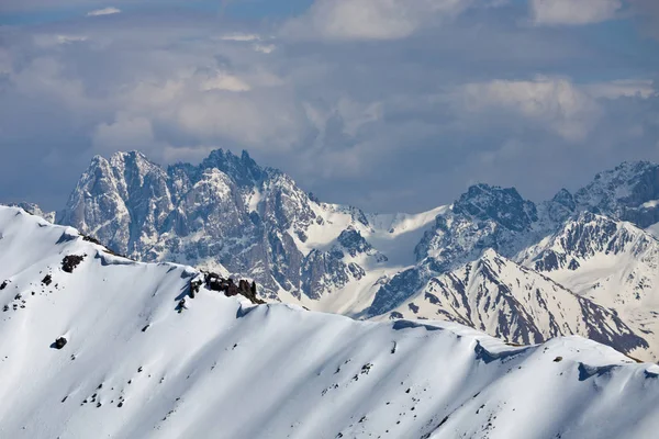 Georgia Hory Poblíž Kazbek — Stock fotografie