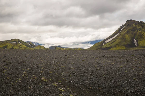 Wunderschönes Bergpanorama Nationalpark Thorsmork Island — Stockfoto