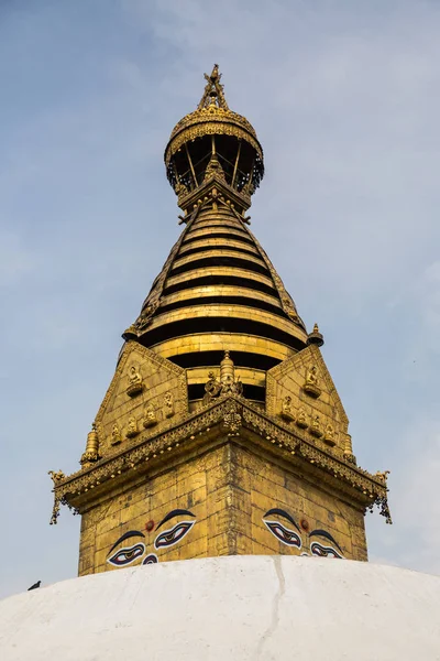 Architektonický Celek Swayambhunath Temple Complex — Stock fotografie