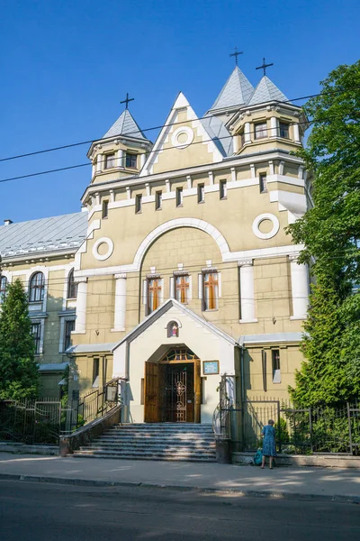 Bellissimo Edificio Chernivtsi Università Nazionale Ucraina — Foto Stock