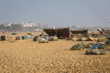Balıkçı kulübeleri Hint Beach
