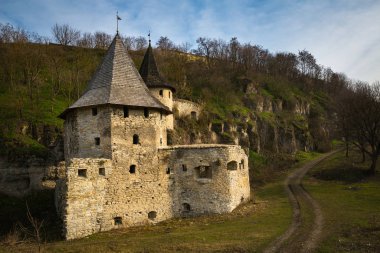 Ukrayna'nın batısında Kamianets-Podilskyi Kalesi