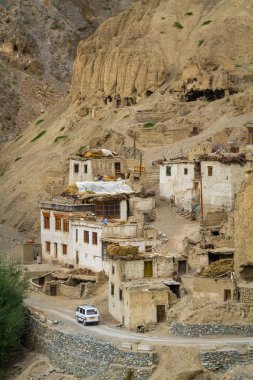 Hint Manastırı Ladakh il Lamayuru. Hint Himalayalar