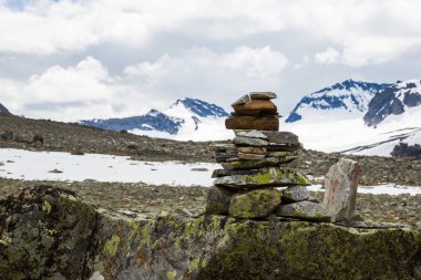 Norveç Milli Parkı Jotunheimen peyzaj