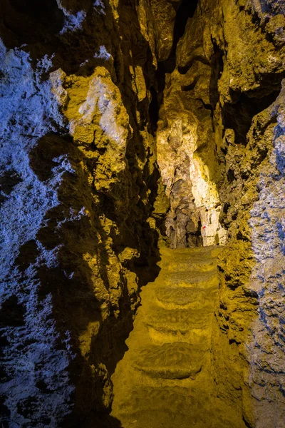 Una Grotta Ucraina Cristal — Foto Stock