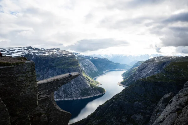 Geweldig Uitzicht Canyon Noorwegen — Stockfoto