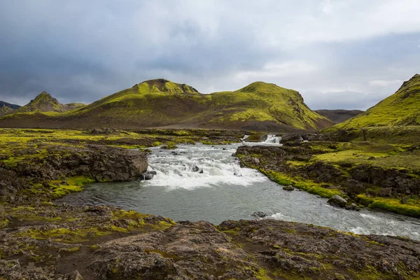 Rivière Dans Parc National Tosmork Islande — Photo