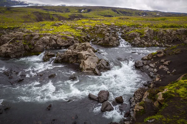 Vattenfall Den Nationalparken Tosmork Island — Stockfoto