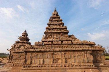 Antik Shore Mahabalipuram Tapınağı, Tamil Nadu, Hindistan