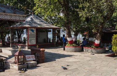 Gündüz nepal gezi ile seyahat, doğa ve bitki görünümü, Güney Asya 