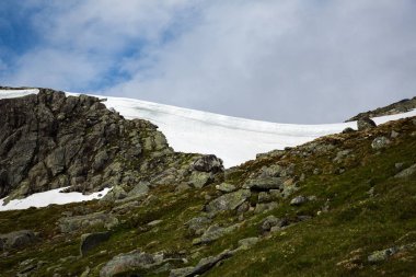 güzel manzara Milli Parkı Jotunheimen, Norveç