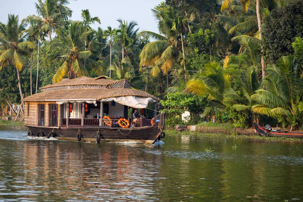 Kochin India Febrero Casa Flotante India Febrero 2013 Kochin India — Foto de Stock