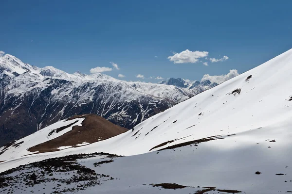 Las Montañas Del Cáucaso Son Sistema Montañoso Asia Occidental Georgia — Foto de Stock