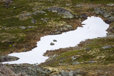 güzel manzara Milli Parkı Jotunheimen, Norveç