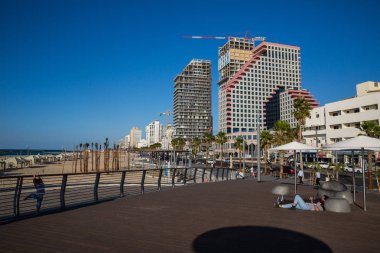 tatil doğal görünümünü şehirde güzel Tel Aviv, İsrail