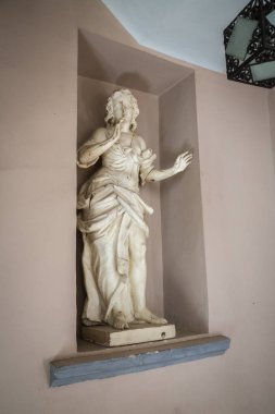 müzede güzel antik roma heykeli, Lviv, Ukrayna