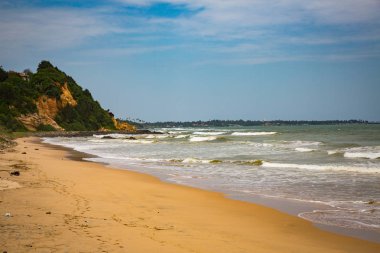 güzel deniz manzaralı Sri Lanka