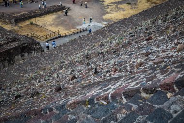 Teotihucan antik aztek piramitleri