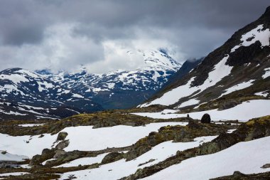 güzel manzara Milli Parkı Jotunheimen, Norveç