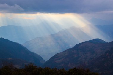 Himalayalar izleme Annapurna Merkez kampına güzellikler
