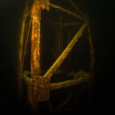 Korosten town yakınındaki taş ocağı 