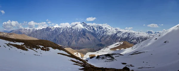 The Caucasus Mountains are a mountain system in West Asia, Georgia