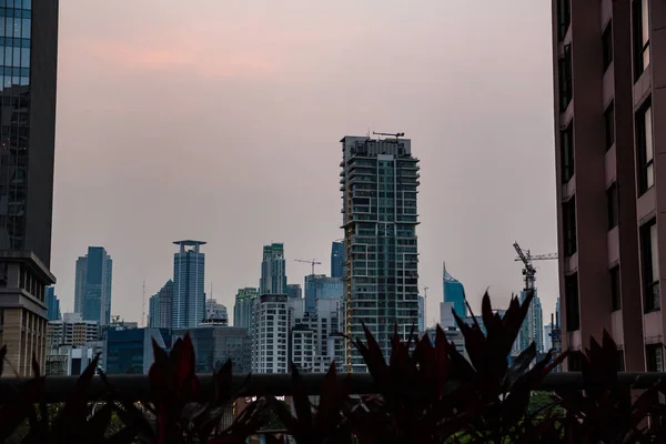 Jacarta Bela Vista Cidade — Fotografia de Stock