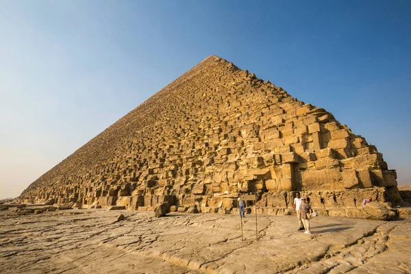 Pyramidy Gízy Egyptě — Stock fotografie