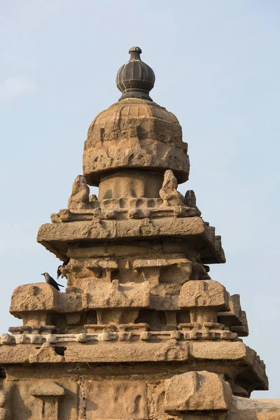 Forntida Shore Templet Mahabalipuram Tamil Nadu Indien — Stockfoto