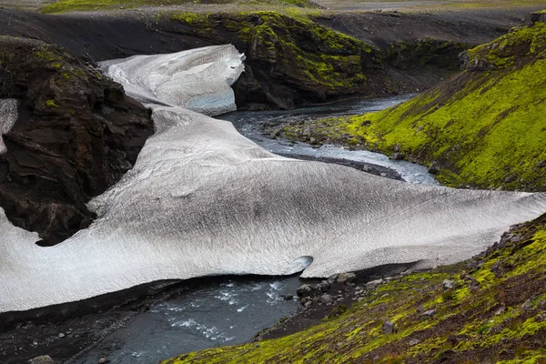 Piękną Panoramą Parku Narodowego Thorsmork Islandia — Zdjęcie stockowe