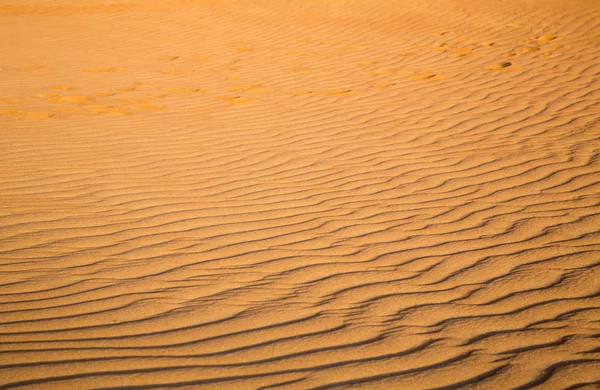 Deserto Nos Emirados Árabes Unidos Antes Pôr Sol — Fotografia de Stock