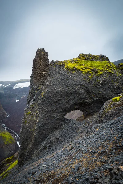 Magnifique Panorama Montagne Dans Parc National Thorsmork Islande — Photo