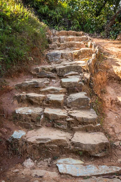 Pasos Pista Campamento Base Annapurna Nepal — Foto de Stock