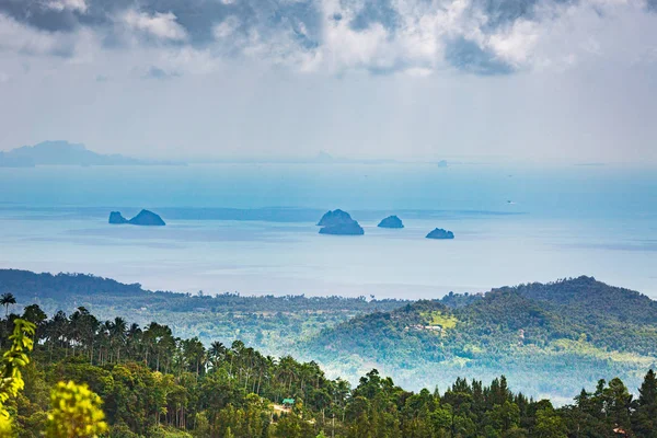 Vue Panoramique Explorer Île Sur Thaïlande — Photo