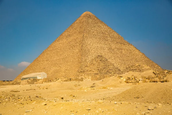 Pyramidy Gízy Egyptě — Stock fotografie