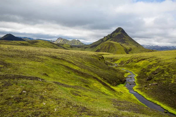 Rio Parque Nacional Tosmork Islândia — Fotografia de Stock