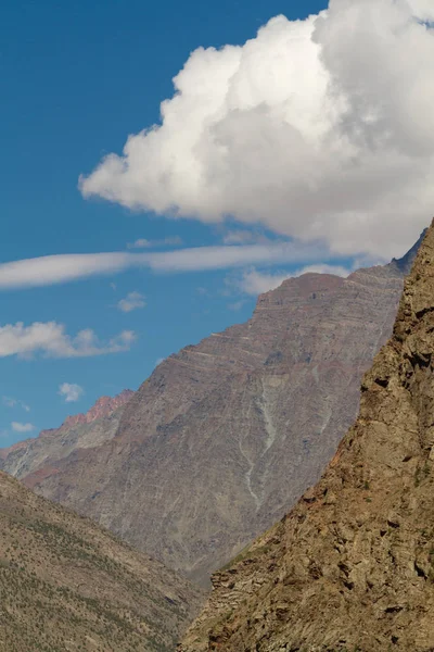 Pięknych Górskich Krajobrazów Himalajach Prowincji Ladakh Kaszmir — Zdjęcie stockowe