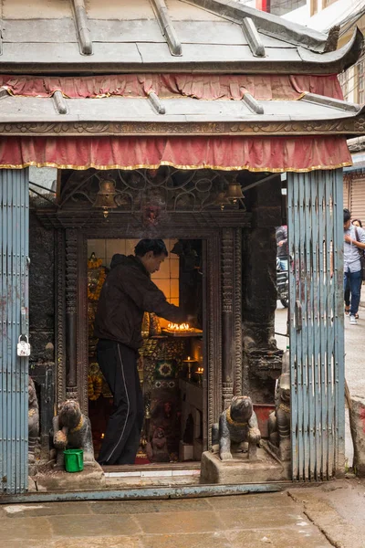 Kathmandu Nepal Marzo Las Calles Katmandú Marzo 2015 Katmandú Nepal — Foto de Stock