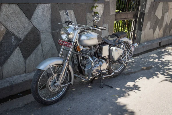 Kathmandu Nepal Marzo Motocicleta 2015 Katmandú Nepal Motocicleta Calle — Foto de Stock