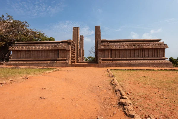 Arjunas Botgöring Mahabalipuram Tamil Nadu Indien — Stockfoto