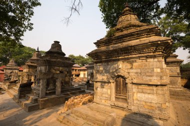Kathmandu Pashupatinath Tapınağı. Nepal.