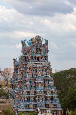 The Great Indian temple in Tamil Nadu clipart