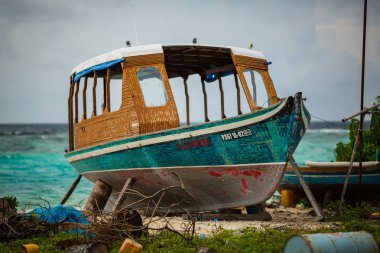 Maldivler Adaları tatil sırasında gevşeme