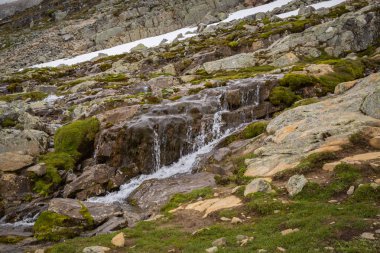 güzel manzara Milli Parkı Jotunheimen, Norveç