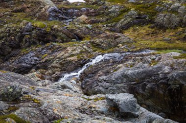 Norveç Milli Parkı Jotunheimen güzel manzara