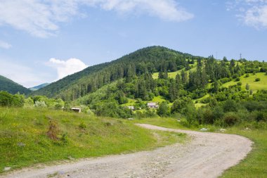 Karadağ dağ yaz panoraması